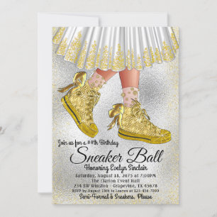 Invitation pour une fête d'anniversaire de fille a