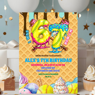 Invitation pour une fête d'anniversaire de garçon