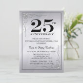 Invitation pour une fête d'anniversaire de mariage (Debout devant)