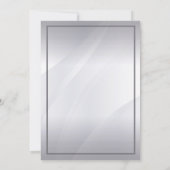 Invitation pour une fête d'anniversaire de mariage (Dos)