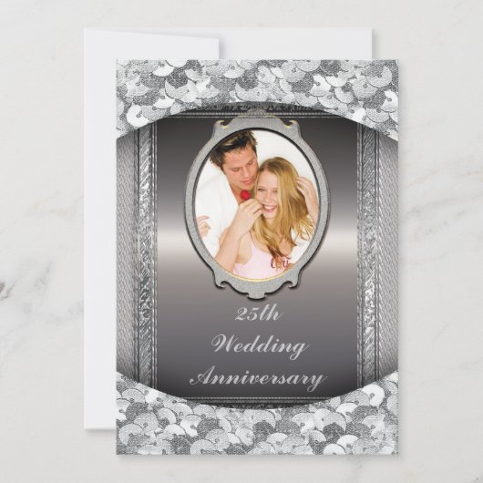 Invitation pour une fête d'anniversaire de mariage (Devant)