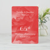 Invitation pour une fête d'anniversaire de mariage (Debout devant)