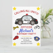 Invitation pour une fête d'anniversaire de politiq (Debout devant)