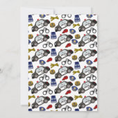 Invitation pour une fête d'anniversaire de politiq (Dos)