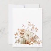 Invitation pour une fête d'anniversaire Halloween (Dos)