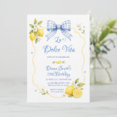 Invitation pour une fête d'anniversaire méditerran (Debout devant)
