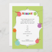 Invitation pour une fête d'anniversaire mexicaine  (Devant / Derrière)