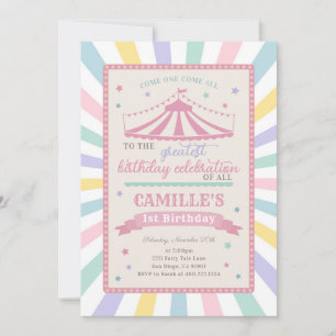 Invitation pour une fête d'anniversaire sur le thè