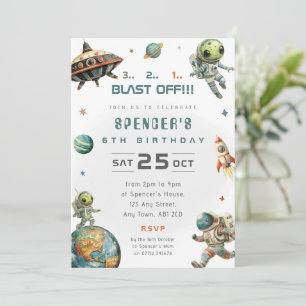 Invitation pour une fête d'anniversaire sur le thè