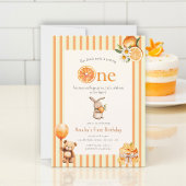 Invitation pour une fête d'anniversaire tranche de