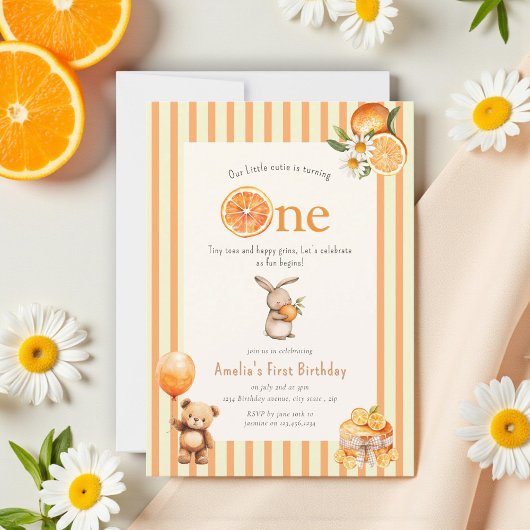Invitation pour une fête d'anniversaire tranche de