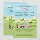 Invitation pour une fête de 60 ans sur le thème de (Devant / Derrière)