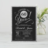 Invitation pour une fête de 60e anniversaire - Arg (Debout devant)