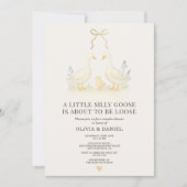 Invitation pour une fête de couples Silly Goose (Devant)
