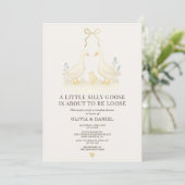 Invitation pour une fête de couples Silly Goose (Debout devant)