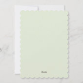 Invitation pour une fête de couture "Getting Hitch (Dos)