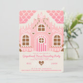 Invitation pour une fête de décoration de maison e (Debout devant)