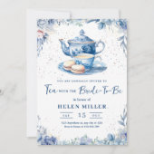 Invitation pour une fête de douche de mariée autou (Devant)