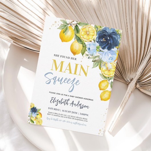 Invitation pour une fête de douche de mariée sur l