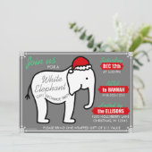 Invitation pour une fête de l'Éléphant Blanc de No (Debout devant)
