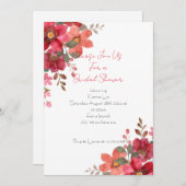 Invitation pour une fête de mariage (Devant / Derrière)