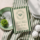 Invitation pour une fête de mariage de pickleball 