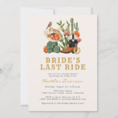 Invitation pour une fête de mariage western (Devant)