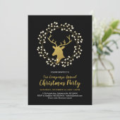 Invitation pour une fête de Noël moderne, Invitati (Debout devant)