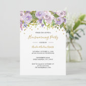 Invitation pour une fête de pendaison de crémaillè (Debout devant)