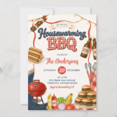 Invitation pour une fête de pendaison de crémaillè (Devant)