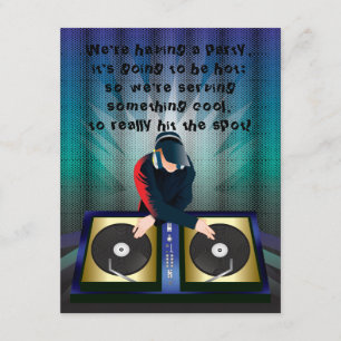 Invitation pour une fête de surprise Bachelor Bach