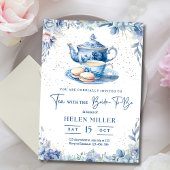 Invitation pour une fête de thé de mariage, Brunch