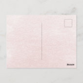 Invitation pour une fête de thé de mariage Floral  (Dos)