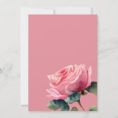 Invitation pour une fête de thé pour bébé 'Un bébé (Dos)