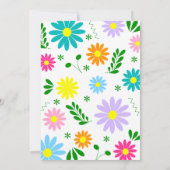 Invitation pour une fête d'embroidery mexicaine tr (Dos)