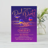 Invitation pour une fête en piscine pour adultes (Debout devant)