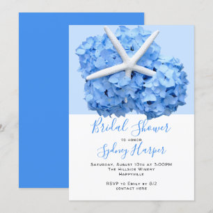 Invitation pour une fête prénuptiale dans un jardi