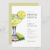 Invitation pour une fête prénuptiale Fiesta Margar (Devant / Derrière)