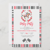 Invitation pour une fête prénuptiale sur le thème (Devant)