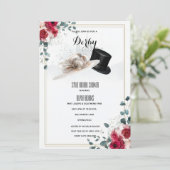 Invitation pour une fête prénuptiale sur le thème  (Debout devant)
