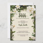 Invitation pour une fête surprise élégante avec de (Devant)