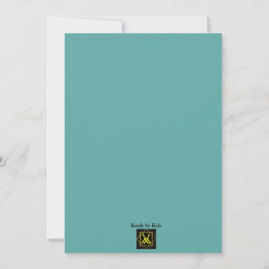 Invitation pour une Forêt Enchantée (Dos)