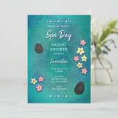 Invitation pour une journée au spa Fleurs flottant (Debout devant)