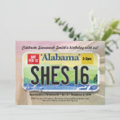 Invitation pour une licence d'Alabama pour les 16  (Debout devant)