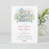 Invitation pour une maison ouverte festive à l'aqu (Debout devant)