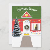 Invitation pour une maison ouverte sur la façade d (Dos)