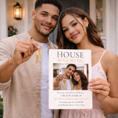 Invitation pour une nouvelle maison moderne