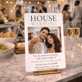 Invitation pour une nouvelle maison moderne