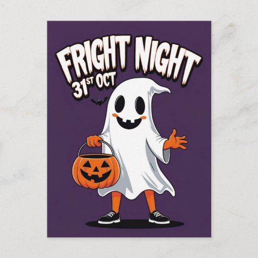 Invitation pour une Nuit de Fantôme Souriant et d' (Devant)