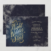 Invitation pour une Nuit sous les Étoiles (Devant / Derrière)